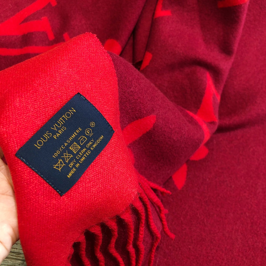 Louis Vuitton 6-color Four-leaf Clover Rabbit Cashmere Shawl Scarf for Women – product image 22