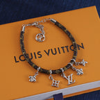 Louis Vuitton Blooming Pendant Leather Bracelet – Luxury Jewelry – product image 2