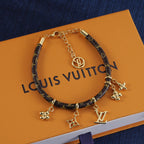 Louis Vuitton Blooming Pendant Leather Bracelet – Luxury Jewelry – product image 3