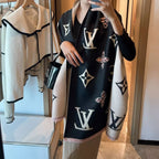 Louis Vuitton Cashmere Leopard Print Monogram Scarf Shawl for Women – product image 21