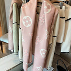 Louis Vuitton Cashmere Leopard Print Monogram Scarf Shawl for Women – product image 5