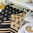 Louis Vuitton Cashmere Letter Jacquard Scarf Shawl for Women – product image 13