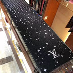 Louis Vuitton Cashmere Monogram Galaxy Star Tassel Scarf for Women – product image 11