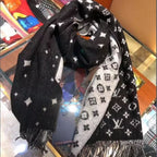 Louis Vuitton Cashmere Monogram Galaxy Star Tassel Scarf for Women – product image 4