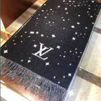 Louis Vuitton Cashmere Monogram Galaxy Star Tassel Scarf for Women – product image 8
