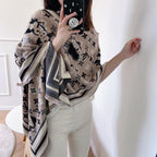 Louis Vuitton Cashmere Monogram Jacquard Scarf Shawl for Women – product image 34