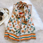 Louis Vuitton Cashmere Monogram Jacquard Scarf Shawl for Women – product image 9