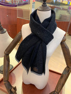 Louis Vuitton Cashmere Monogram Men's Knitted Scarf for Women – product image 11