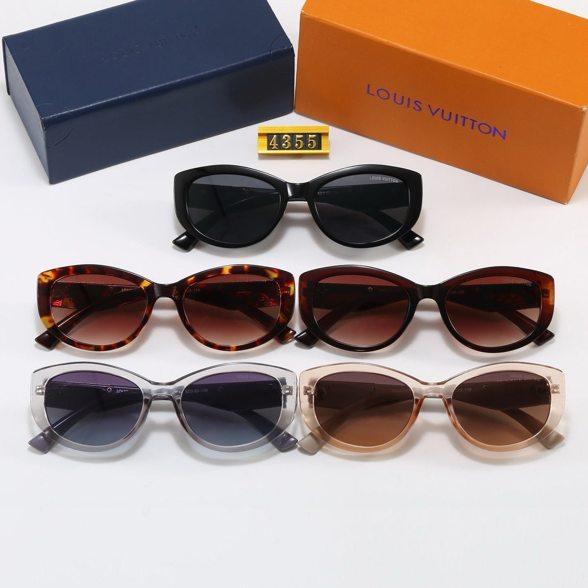 Louis Vuitton cat-eye high-end Sunglasses for Unisex – product image 7