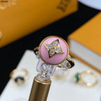 Louis Vuitton Chalcedony Crystal Open Ring – Luxury Designer Jewelry – product image 4
