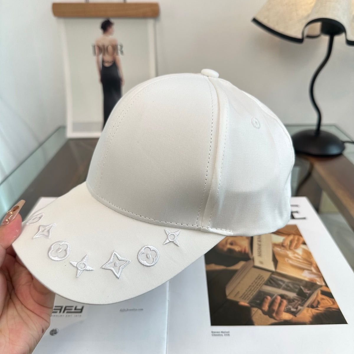 Louis Vuitton classic monogram baseball cap alternate view