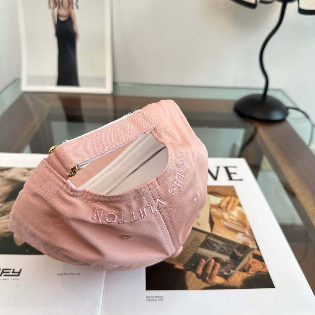 Louis Vuitton monogram baseball cap gallery view 6