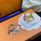 Louis Vuitton Classic Key Monogram Pendant Ring – Luxury Designer Jewelry – product image 5