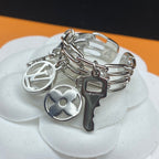 Louis Vuitton Classic Key Monogram Pendant Ring – Luxury Designer Jewelry – product image 9