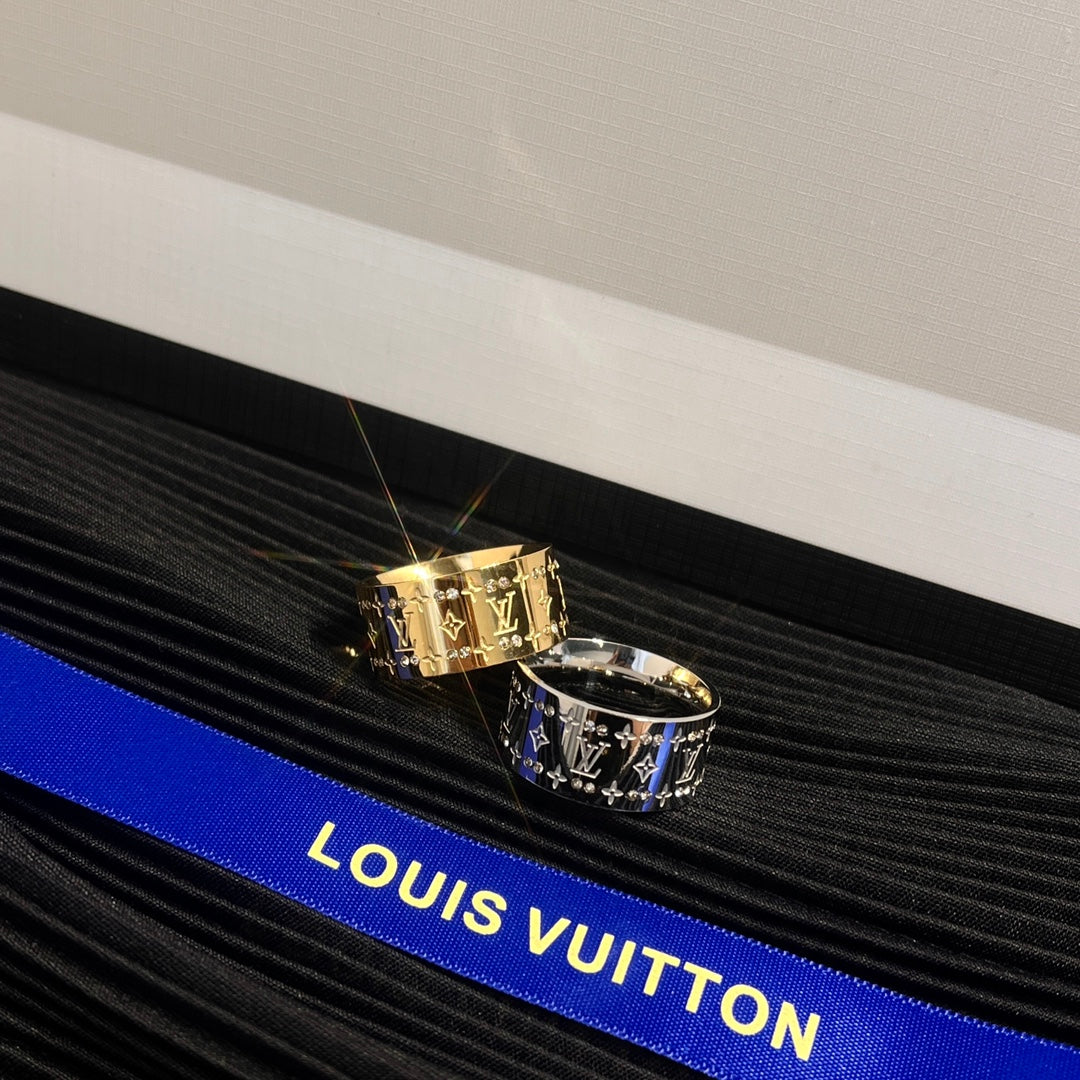 Louis Vuitton Classic Monogram Crystal Ring – Luxury Designer Jewelry – product image 5
