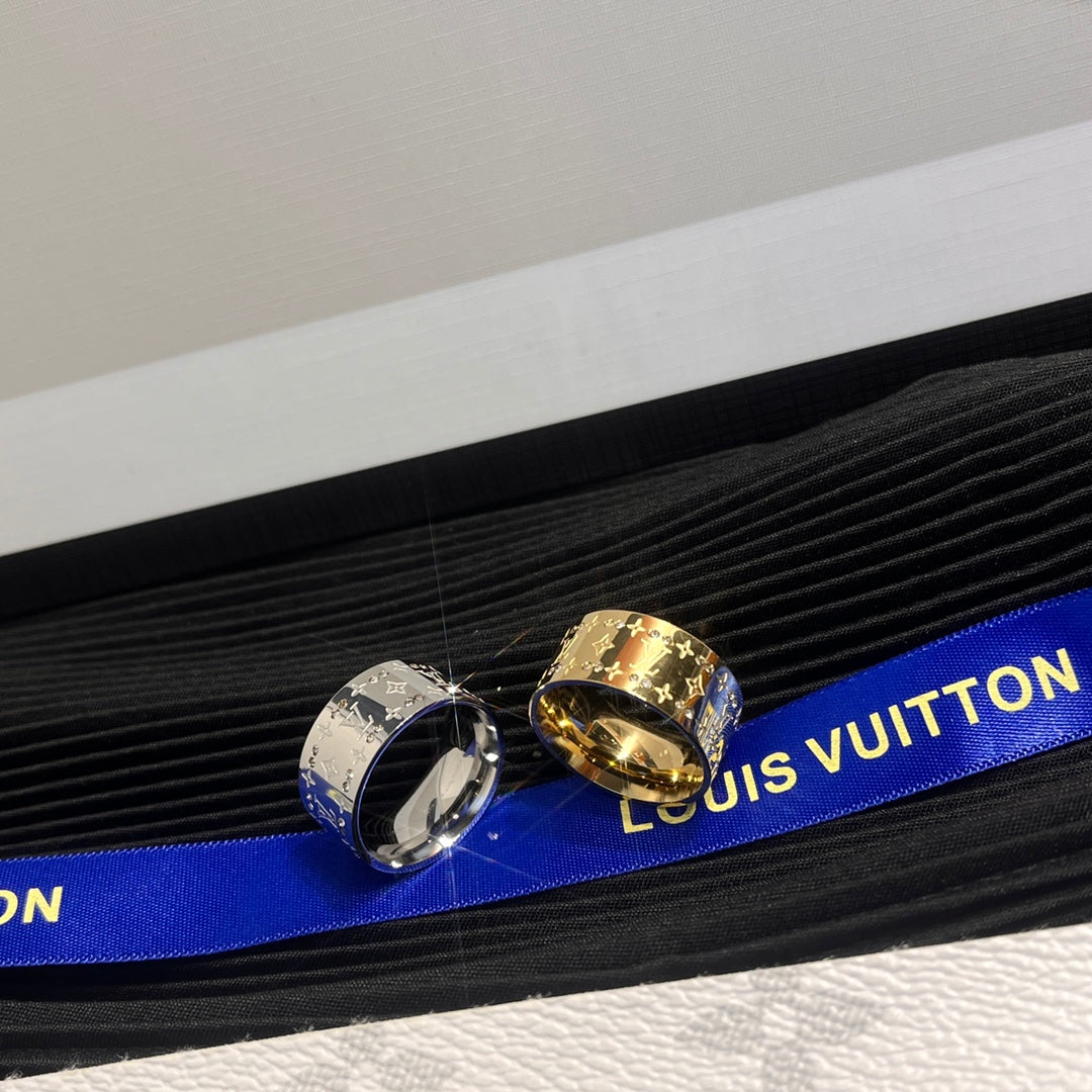Louis Vuitton Classic Monogram Crystal Ring – Luxury Designer Jewelry – product image 6