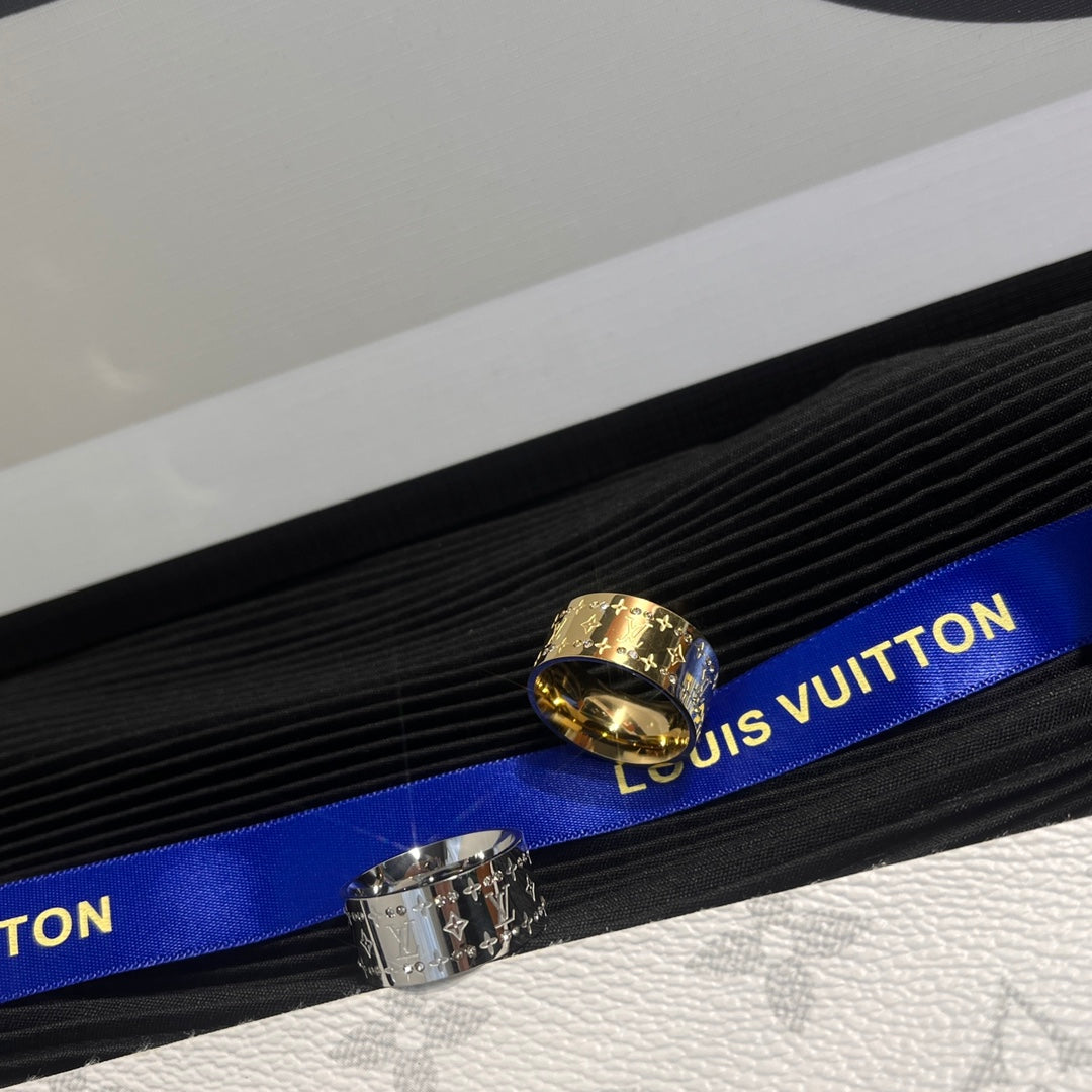 Louis Vuitton Classic Monogram Crystal Ring – Luxury Designer Jewelry – product image 7