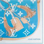Louis Vuitton Classic Monogram Gradient Silk Scarf for Women – product image 7