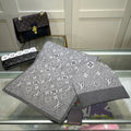 Louis Vuitton Classic Monogram Unisex Wool Scarf Hat Set – product image 11