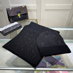 Louis Vuitton Classic Monogram Unisex Wool Scarf Hat Set – product image 4