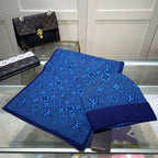 Louis Vuitton Classic Monogram Unisex Wool Scarf Hat Set – product image 5