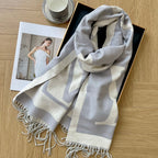 Louis Vuitton Classic Retro Big Embossed Cashmere Scarf for Women – product image 18