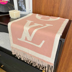 Louis Vuitton Classic Retro Big Embossed Cashmere Scarf for Women – product image 4