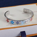Louis Vuitton Colored Enamel Embossed Bracelet – Luxury Jewelry – product image 3