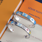 Louis Vuitton Colored Enamel Embossed Bracelet – Luxury Jewelry – product image 6