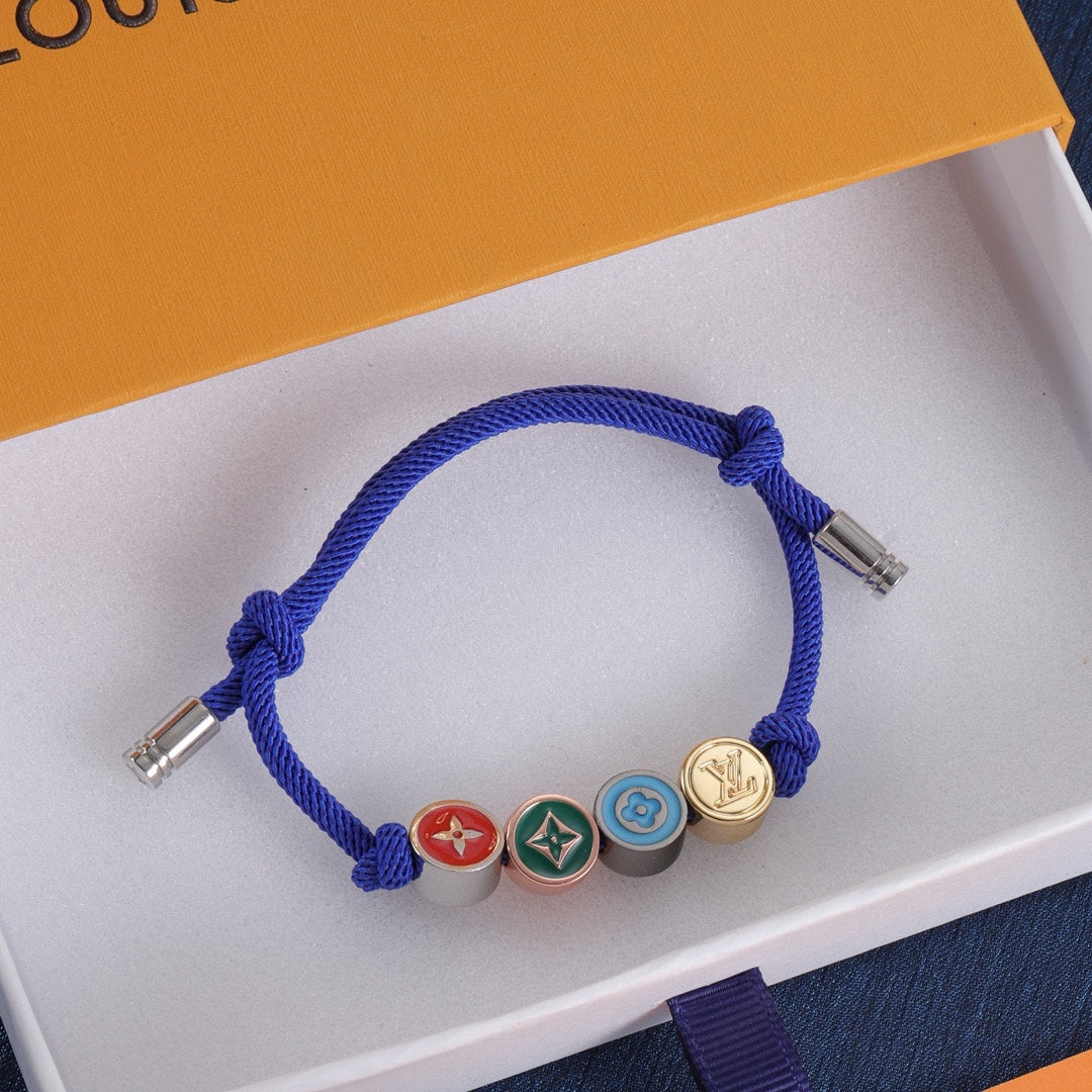 Louis Vuitton Colorful Enamel Beads Bracelet – Luxury Jewelry – product image 3