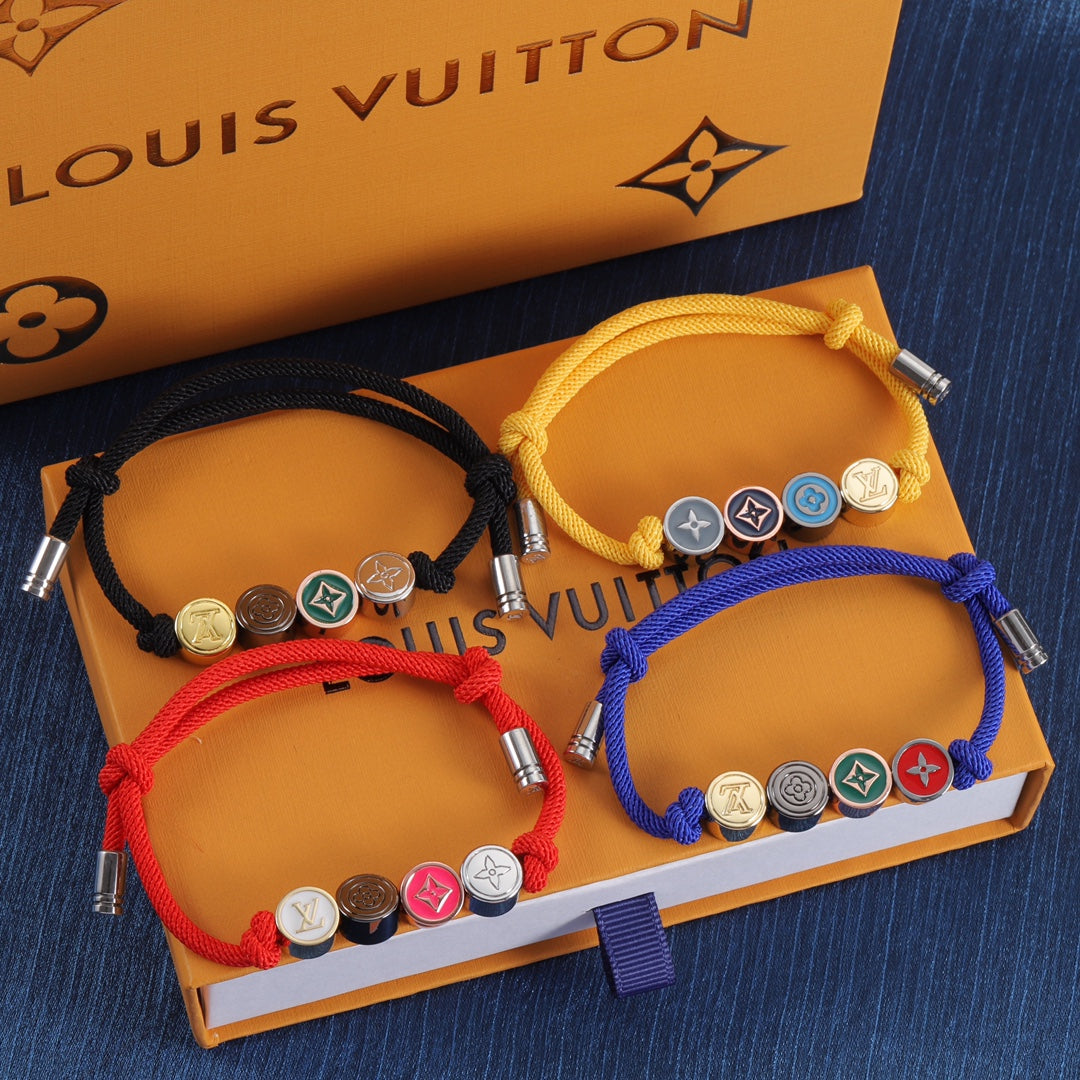 Louis Vuitton Colorful Enamel Beads Bracelet – Luxury Jewelry – product image 9