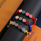 Louis Vuitton Colorful Enamel Beads Bracelet – Luxury Jewelry – product image 11