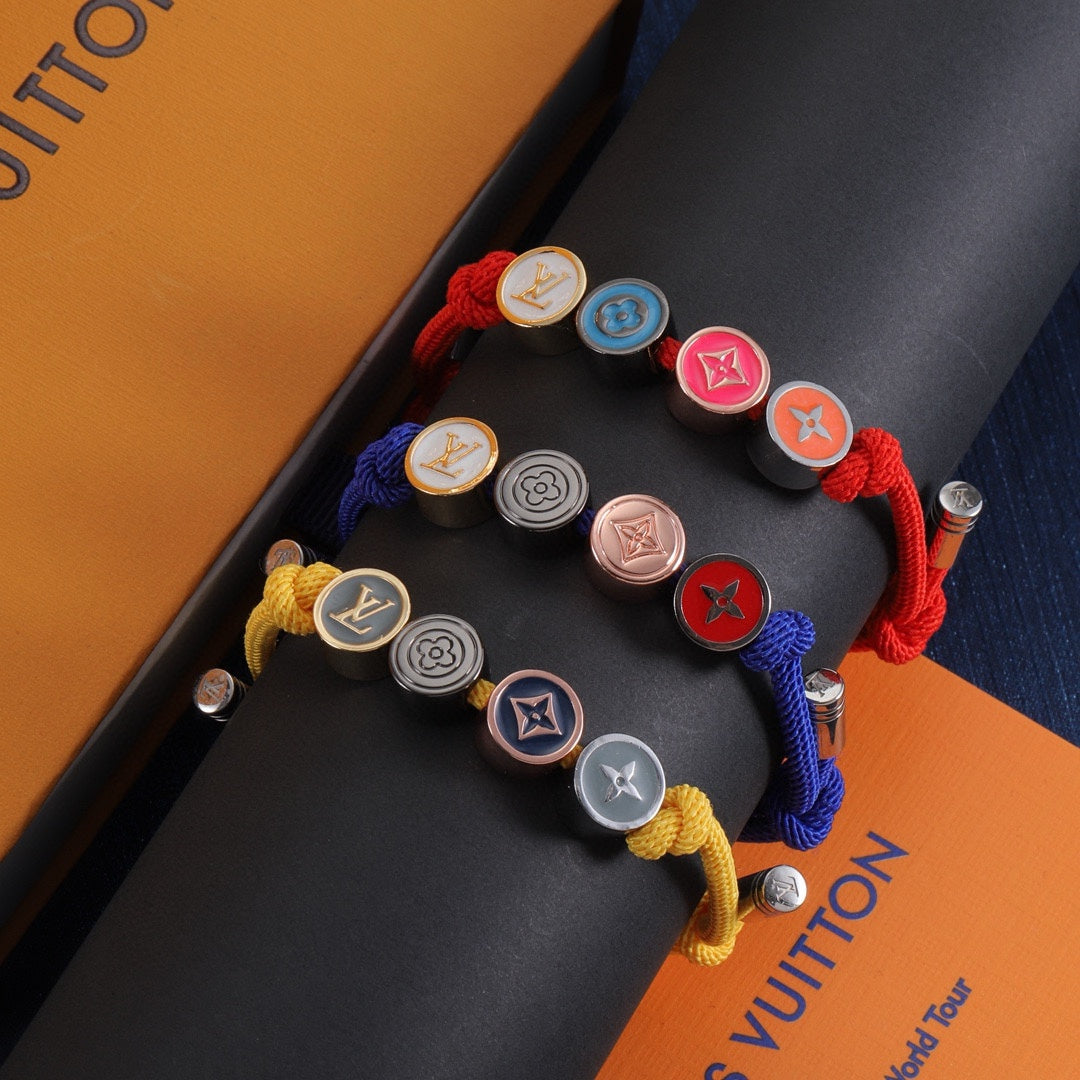 Louis Vuitton Colorful Enamel Beads Bracelet – Luxury Jewelry – product image 11