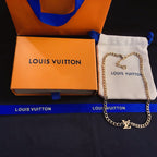 Louis Vuitton Cookie Logo Necklace – Luxury Designer Jewelry – product image 4