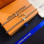 Louis Vuitton Cookie Logo Necklace – Luxury Designer Jewelry – product image 8