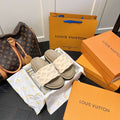 Louis Vuitton Couple Embossed Velcro Sandals – sandals product image 3