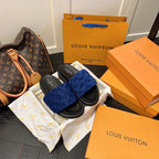 Louis Vuitton Couple Embossed Velcro Sandals – sandals product image 7