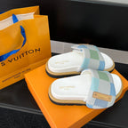 Louis Vuitton Couple's Checkerboard Sandals – sandals product image 11