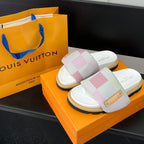 Louis Vuitton Couple's Checkerboard Sandals – sandals product image 2
