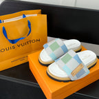 Louis Vuitton Couple's Checkerboard Sandals – sandals product image 3