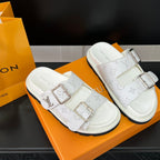Louis Vuitton Couple's Monogram Comfort Sandals – sandals product image 11