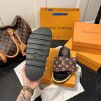Louis Vuitton Couple Vintage Print Velcro Sandals – sandals product image 13