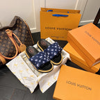 Louis Vuitton Couple Vintage Print Velcro Sandals – sandals product image 2