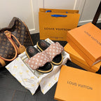 Louis Vuitton Couple Vintage Print Velcro Sandals – sandals product image 7