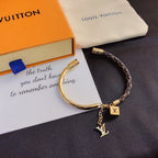 Louis Vuitton Cowhide Patchwork Bracelet – Luxury Jewelry – product image 7