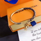 Louis Vuitton Cowhide Patchwork Bracelet – Luxury Jewelry – product image 8