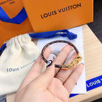 Louis Vuitton Cowhide Patchwork Bracelet – Luxury Jewelry – product image 9