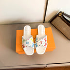 Louis Vuitton Cross Strap Flat Sandals – sandals product image 4