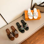 Louis Vuitton Cross Strap Flat Sandals – sandals product image 7