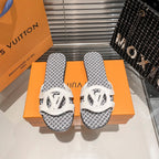 Louis Vuitton Cutout Letter Printed Slippers – slippers product image 5